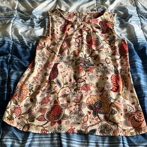 Floral women’s top size medium